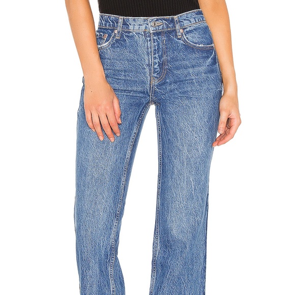 Free People laurel canyon high waisted flare Jean - Picture 4 of 16